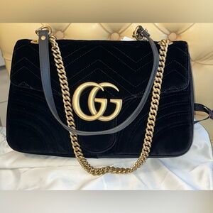 NWT Limited Edition 
 Gucci Marmont Matelasse Large Convertible Crossbody
